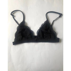 Anemone black bralette M/L